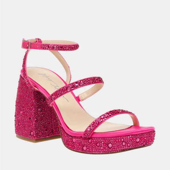 Betsey Johnson Shoes - Betsey Johnson pink heels